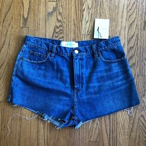 Iro Jeans denim cut off shorts sz 29 New